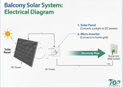 Wie funktioniert die Balkon-Solaranlage?