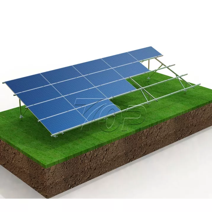 Boden-Solarmontagesystem aus Aluminium