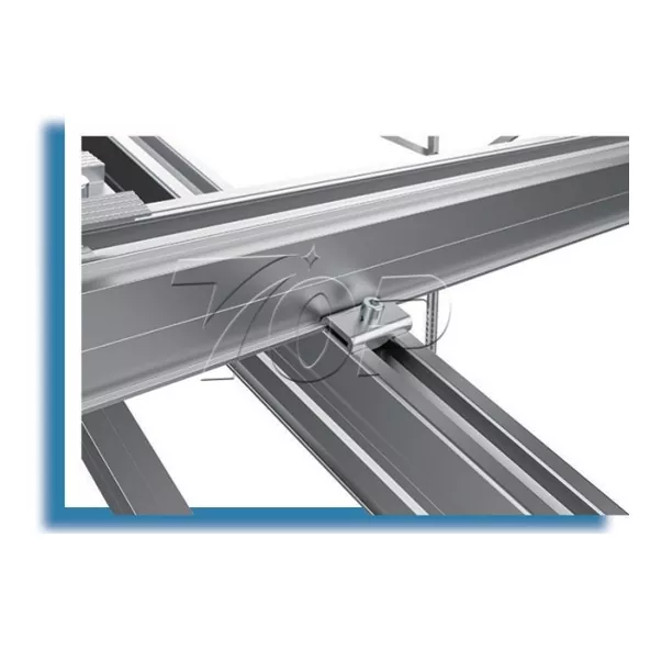 Solarpanel-Aluminium-Bodenmontage-Regalsystem