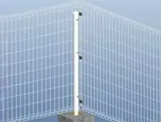 Solar Fence Wire Mesh Fencing System