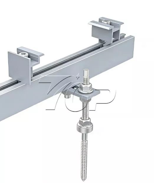 Solar Clamp with Grounding Pins