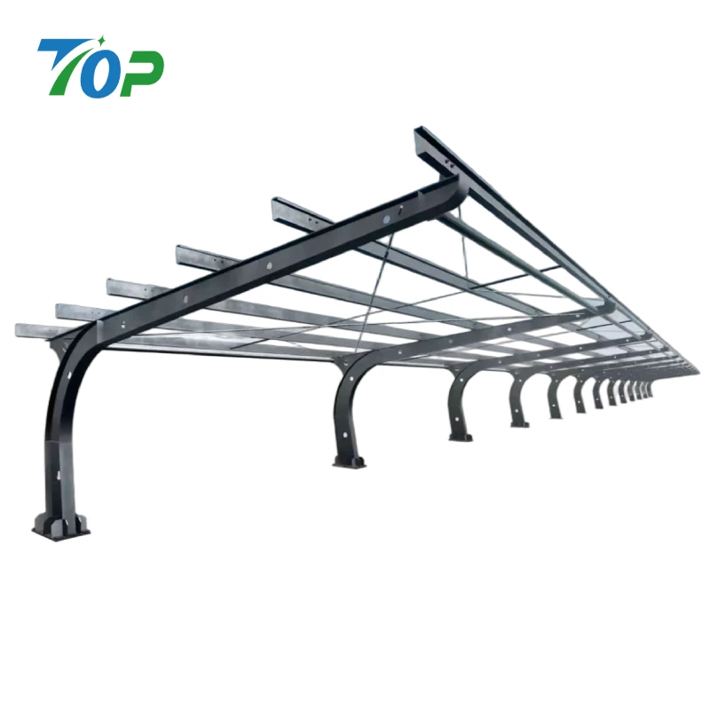 Unregelmäßiger Solar-Carport aus Stahl