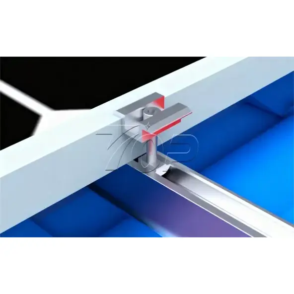 Mittelklemmen aus PV-Aluminium