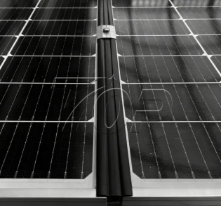 Wasserdichter Gummistreifen zur Abdichtung von Solarmodulen