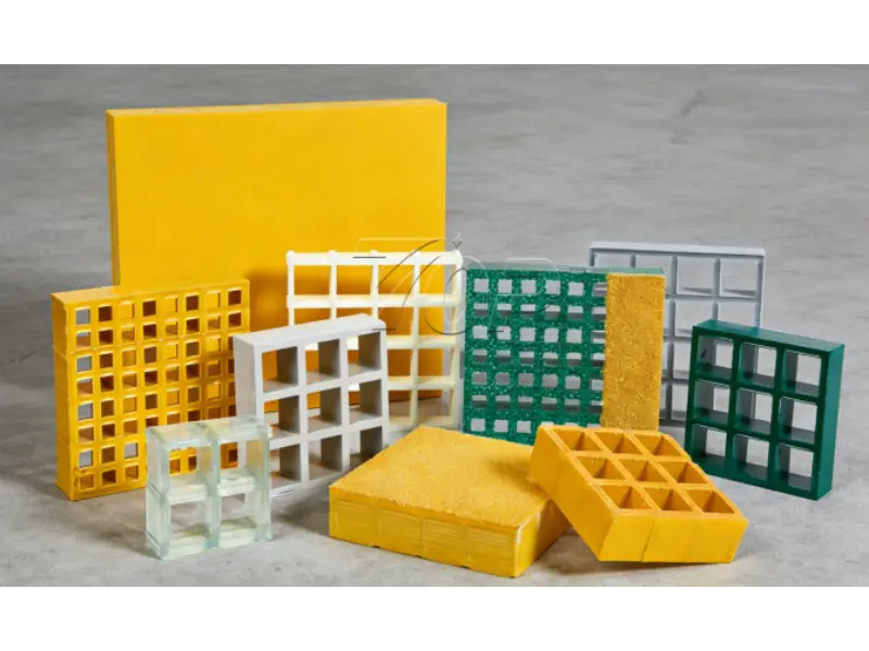 Solardach-Fiberglas-Gitter-FRP-Gehweg