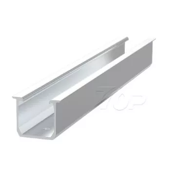 U-förmige Aluminiumschiene für Solarpanel-Montagesystem